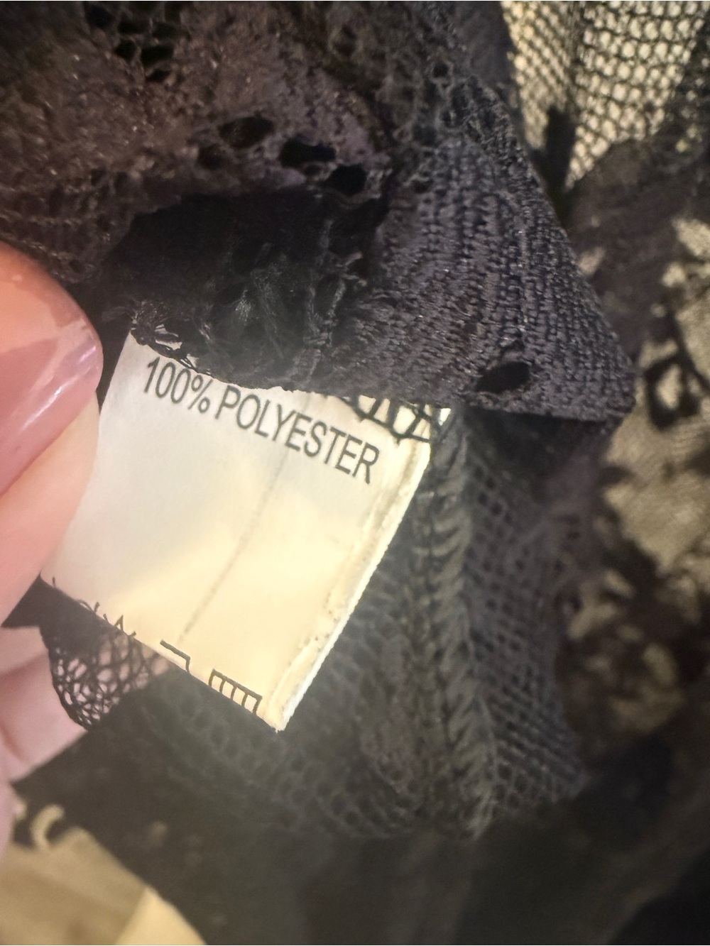 Black Lace Swim Coverup - Elegant Sheer Beach Kimono - Picture 3 of 4
